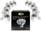 CLAR - Halogen 12V 20W Leuchtmittel, MR16 GU5.3 Glühbirne, Spot, Steckbirne (10er Pack)