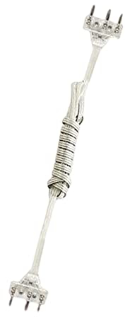 Amagogo Flexible Draht-Kopf-Draht-Zaun-Körper-Draht für die Ausbildung von langlebiger Fechtausrüstung, Klar