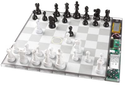 DGT Chess Computer Centaur Crystal Edition Transparent Housing 2 Players Ages 6 and Up