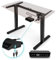 Duronic TM51 BK Schreibtisch | Höhenverstellbares Tischgestell bis 118 cm | elektrisches Tischbein mit 1 Motor | Bedienteil mit 3 Speicherplätzen | Sitz-Steh-Schreibtisch für Home-Office und Büro