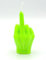 Kar.lys Middle Finger Candle Stinkefinger Kerze Duftkerze NEON Raumdekoration Design Interieur (Neongrün)