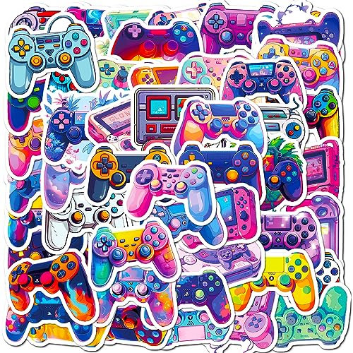Mistree 50 Stickers Violets, Autocollant Kawaii 5 CM, Lot Stickers Enfants Aesthetic pour Casque, Console de Jeux