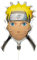 Naruto Folienballon Ballon-Deko Naruto Shippuden Party-Deko Kindergeburtstag Manga Party-Zubehör (Naruto XXL)