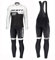 assocauicy Rennrad Trikot Herren Langarm Set Winter,Radlerhose mit Sitzpolster aus Atmungsaktiv und Schnell Trockend