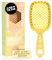 FHI Heat UNbrush Brosse démêlante pour un brossage sans douleur de tous types de cheveux humides ou secs, poils antistatiques DuoFlex durables, poignée légère, brosse à cheveux ventilée, jaune ambré