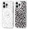 Xylota 2 Stück Magnetisch Hülle für iPhone 14 Pro Max 6.7 '' [Kompatibel mit MagSafe], Leopard Muster Mädchen Aesthetic Design Klare Handyhülle, Stoßfeste Transparent Schutzhülle für iPhone 14 Pro Max