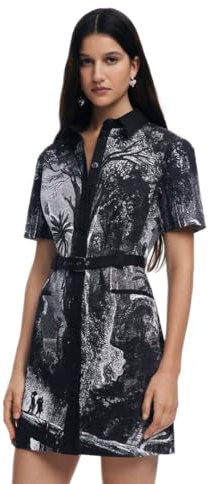 Desigual Damen 25swvw96 Lässiges Kleid (1er Pack)