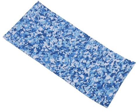 Eva Surfboard Deck Traction Pads, Nicht-Schlupf-Traktionsblock für Stomp-Skimboards, Surfbretter, Funboard, Fischbrett (Blauer Tarnanstrich)
