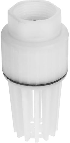 DEARMAMY Fußventil Rückschlagventil aus Pvc für Gartenpumpen und Tiefbrunnenpumpen Beige Effizienter Wasserdurchfluss und Hohe Temperaturbeständigkeit für Teichwasser und Sprühanwendungen