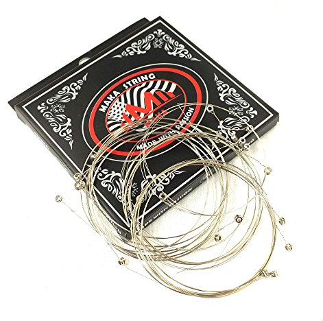Confezione da 20 corde singole per chitarra elettrica Bulk .009 High E (Extra Light) calibro 09, confezione singola