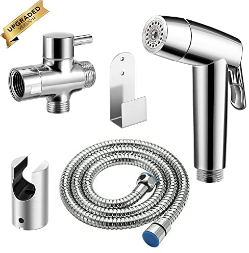 Tocador de mano Bidet Kit de pulverizador Bidet Inodoro de mano Bidet ajustable de mano Bidet Water Cleaner (Kit de 4 Modos)