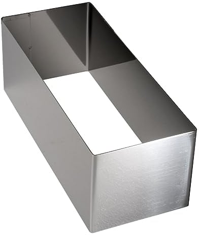 Lares - Schneideform/Backrahmen/Edelstahlform - 25 x 10 x 9 cm - Made in Germany