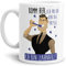 Zahnarzt-Tasse Ich Polier dir die Fresse - bin Zahnarzt - Beruf/Doktor/Lustig/Spruch/Geschenk-Idee/Weiss
