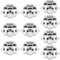OCGIG 10PCS Push Button Locks Cabinet Door Catch Lock for Caravan Motorhome Camper Van Latch Cupboard