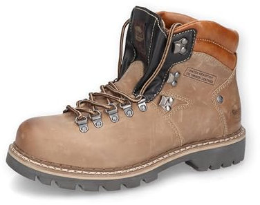 Dockers by Gerli Hombre Botines con Cordones, de Caballero Botines,Botas de Chukka,Botas Cortas,Botas con Cordones,Stone,41 EU / 7.5 UK