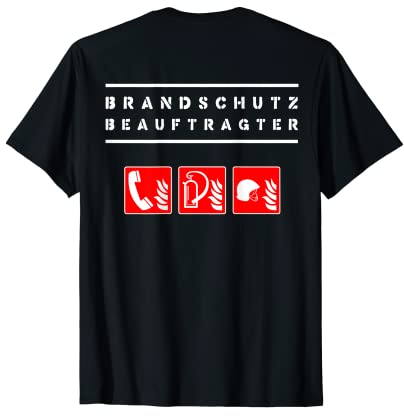 Brandschutztraining Brandschutzbeamter T-Shirt