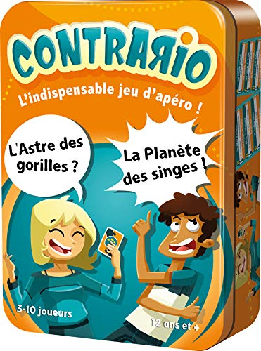 Asmodee Cocktail Games | Contrario | Gesellschaftsspiel | ab 12 Jahren | 3-10 Spieler | 20 Minuten - Französische Sprache