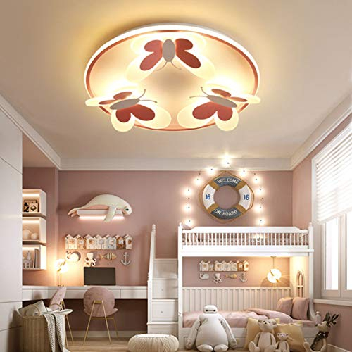 Led Lichterkette Deckenlampe Kinderzimmer Schmetterling Deckenleuchte Kinderlampe Modernes 81W Deckenlicht Schlafzimmer Wohnzimmer Arbeitszimmer Esszimmer Deko Wandleuchte Jungen Und Mädchen Geschenke
