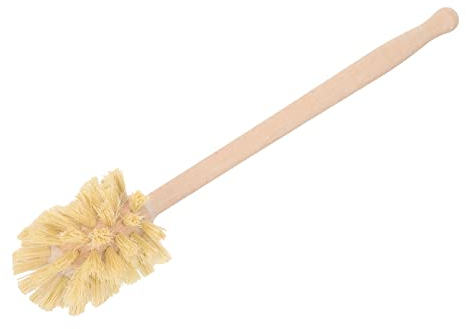 Zerodeko Toilet Brush Flexible Toilet Bowl Cleaner Brush Mushroom Brush Toilet Cleaning Bathtub Toilet Cleaner Brush Toilet Bowl Scrubber Lavatory Brush Cup Brush Household Wooden