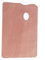 TopHomer Palette de peinture rectangulaire en bois vintage avec trou pour le pouce pour peinture acrylique, huile et aquarelle, marron, 29,5 x 20 cm