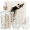 Isle of Raasay Gin Gift Set | 70cl, 46% ABV | Isle of Raasay Scottish Island Gin | Branded Gin Glasses | Gin Gift Pack