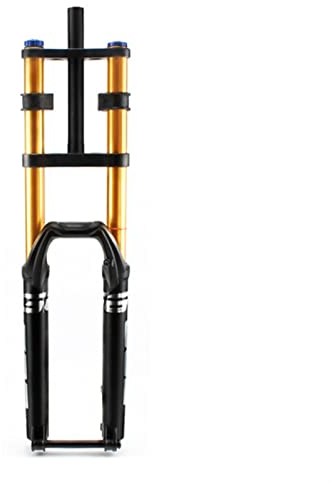 SMANNI MTB Downhill-Federgabel Boost 110 * 15 mm Steckachse DH AM Mountainbike-Gabel 27,5 29 Zoll Doppelschulter-Zugstufeneinstellung (Color : 27.5 inch)