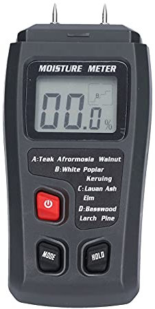 Tester di umidità del Legno, Misurazione più Accurata Igrometro Digitale per Legno per Legna da Ardere per Cartone