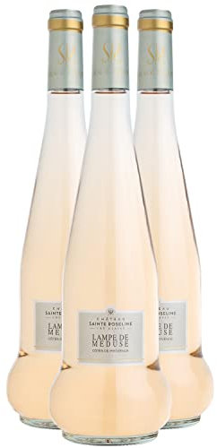 Côtes de Provence Lampe de Méduse Cru Classé - Rosé 2022 - Château Sainte-Roseline - Vin Rosé (3x75cl)