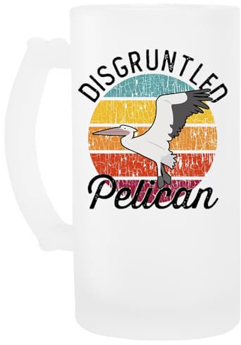 Luxogo Disgruntled Pelican Un Verre Bière Agresser Beer Mug