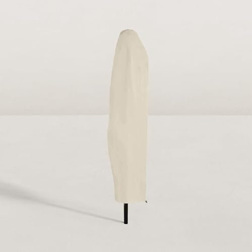 JJ. Housse beige pour parasol déporté Juan Compatible avec les parasols Juan Toile beige ivoire 240g/m2 Déperlant
