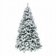 Albero Di Natale Innevato 120cm 295 rami Super Folto Effetto Neve Reale