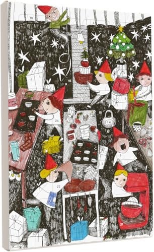 Vilgain Nut Butter Cups Adventskalender BIO – 24 Schokoladen Cups mit weicher Füllung, vegane Snacks aus Bio‑Zutaten, limitierte Weihnachtsedition