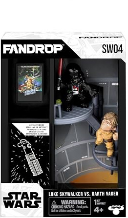 FANDROP SW04-Star Wars: Das Imperium schlägt zurück kombiniert EIN episches Diorama, Artefakte und Szenenmarker, die EIN Display schaffen, um Jede Star Wars-Sammlung aufzuwerten, 4 zum Sammeln