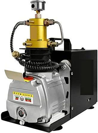 TXES031 4500Psi 300Bar 30MPpa Electric PCP Air Compressor High Pressure Pump Inflator Tank Diving Bottle
