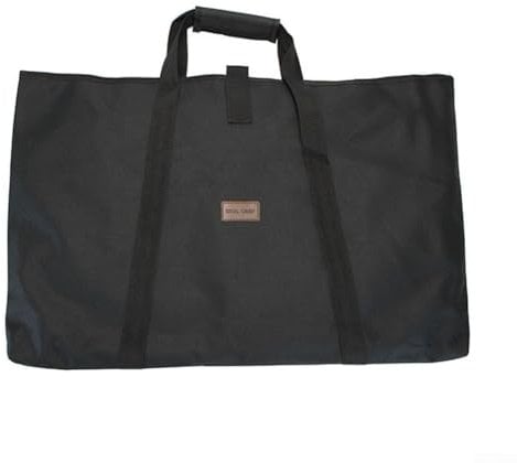 Robuste 600D Oxford Falttisch-Aufbewahrungstasche | wasserdichter Campingausrüstungsschutz mit Anti-Strangulationsgriff (60 x 40 cm, schwarz)