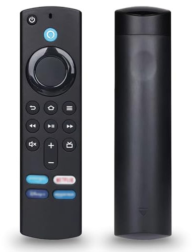 New Replacement FireStick Voice Function Remote Control, Fire Stick 3rd Gen Remote Control Compatible, Fit for AMZ Smart TV Stick(4k, 2nd Gen, 3rd Gen, Life), for AMZ Smart TVs/Insignia/Pioneer