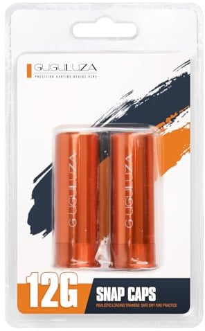 GUGULUZA Lot de 2 cartouches tampon Kal 12/20 en aluminium pour fusil