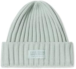 CECIL Damen 5706402 Strickmütze in Unifarbe, Smoke salvia, Regular