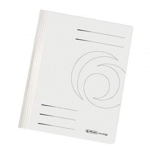 Herlitz Schnellhefter A4, kaufmänische- und Behördenheftung (Manilakarton | A4, weiß, 1)