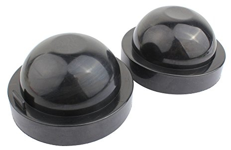 TOMALL 105mm 4,13 zoll PVC Gummidichtung Staubdicht Abdeckungen für LED Scheinwerfer Conversion Kit Staubschutz
