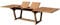 ASS ECHT Teak XXL Ausziehtisch Holztisch Gartentisch Garten Tisch 200-250-300cm 2fach ausziehbar, Breite 100cm Gartenmöbel Holz sehr robust JAV-TOBAGO-300x100 von