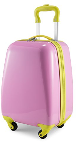 Hauptstadtkoffer - for Kids - Kindergepäck, Kinderkoffer, Hartschalenkoffer, Reise Trolley für Kinder, Handgepäck, 24 Liter, Pink