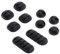 OTB Kabelmanagement - Kabelclips/Kabelhalter - 10er Set Schwarz