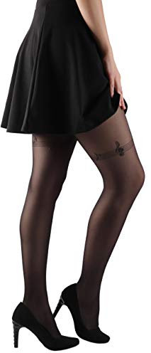 Giulia FeliciaN7 Schwarz S Strumpfhose mit Noten