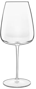 Luigi Bormioli Red Wine Glasses Set of 4 - Talismano Crystal Wine Glasses 700ml, Ultra Clear & Durable Dishwasher Safe Glassware with Titanium Reinforced Stems, Gift Box Included, Made In Italy