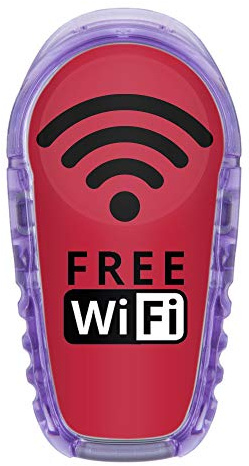 Aufkleber Sticker für Dexcom G6 Sensor 2x Free WiFi myDili Diabetes-Zubehör Farbe rot