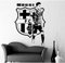 Europäischen Stil Messi Football Player Wandaufkleber Wohnzimmer Kinderzimmer Dekoration Zubehör Wandbilder Größe:56 * 84cm