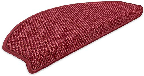 Kettelservice-Metzker Stufenmatte Treppenmatte Vorwerk Lord Halbrund Bordeaux 1 Stück