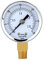 0-30psi 0-2bar Mini Dial Compresor de Aire Medidor de Presión Hidráulica