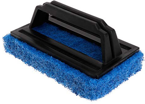 ZJL220 Aquarium Brush Fish Tank Single Face Handle Cleaning Algae Glass Scraper Cleaner Plastic Sponge Foam Professional Accessories